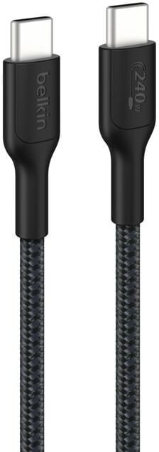 Kabel USB Belkin BOOST CHARGE 240W GEFLOK USB-C / USB-C-KABEL 1M Czarny