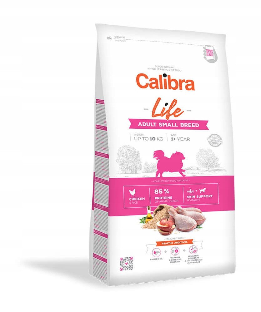 CALIBRA DOG life adult small breed chicken 1,5kg