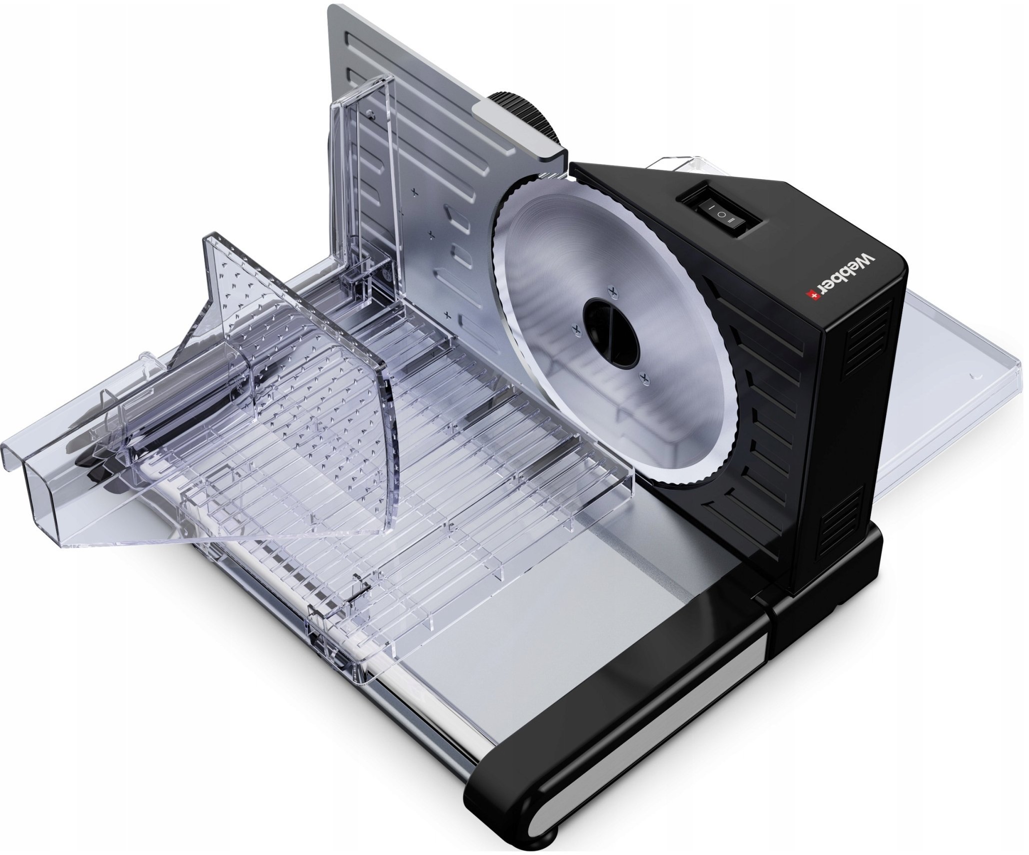 KRAJALNICA ELEKTRYCZNA WEBBER INOX 160W DO CHLEBA WĘDLIN SERA REGULACJA