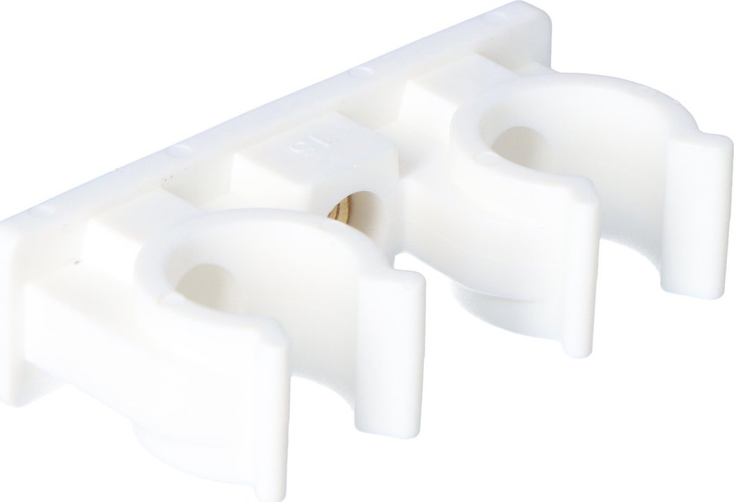 Onnline Uchwyt powójny ze śrubą dwugwintową 14-15mm Onnline (10szt w opk)