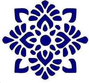 Szablon zmywalny ornament A4 20x30cm