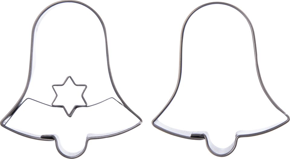 Orion Wykrawacz foremka do ciastek pierników DZWONEK 2x uniwersalny