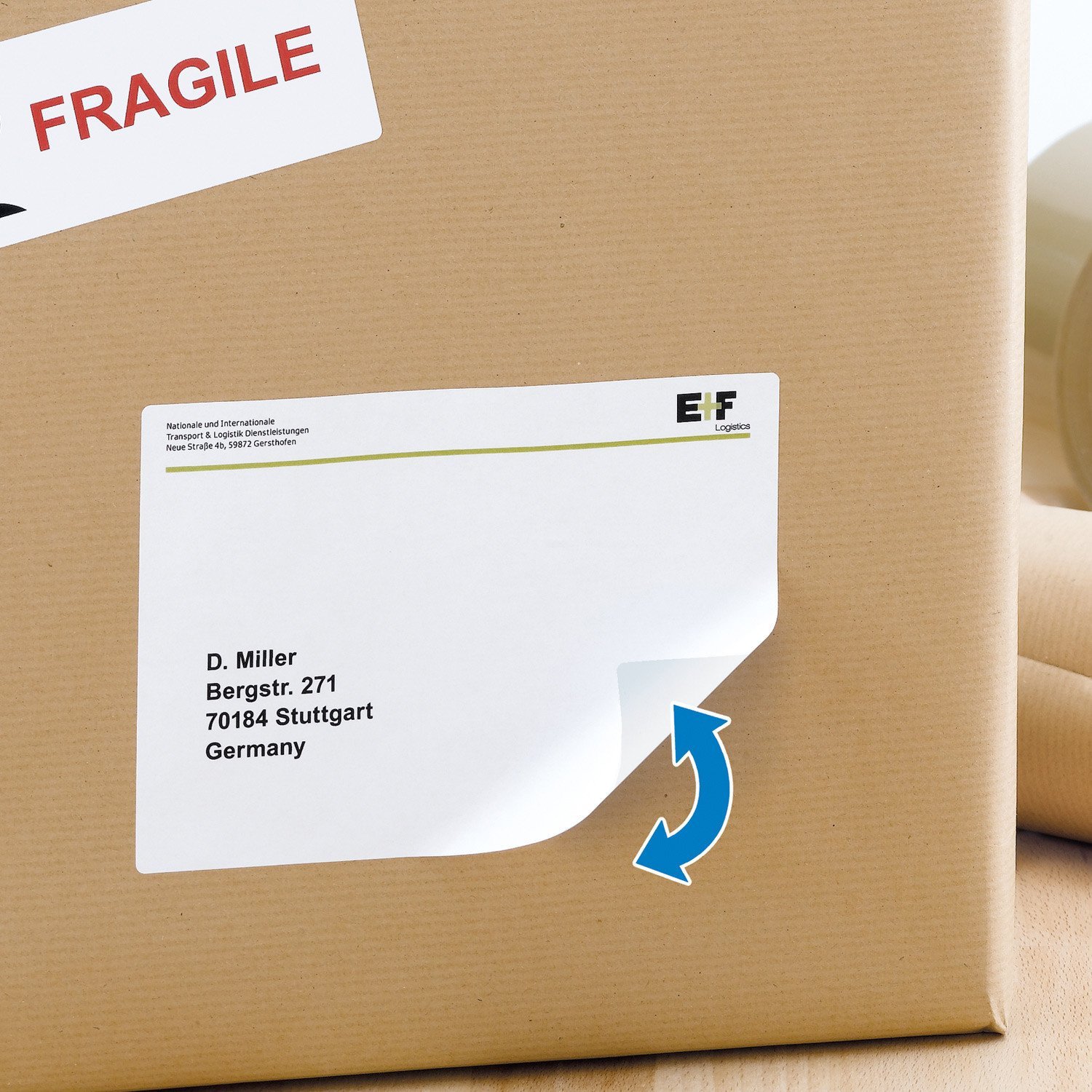 Herma HERMA Adressetik. A4 weiß 99,1x139 mm Papier opak 100 St.