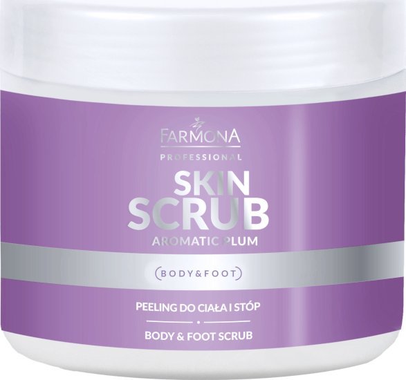 XXXX____Farmona Professional (Farmona) Farmona SKIN SCRUB AROMATIC PLUM Peeling do ciała i stóp 500g.