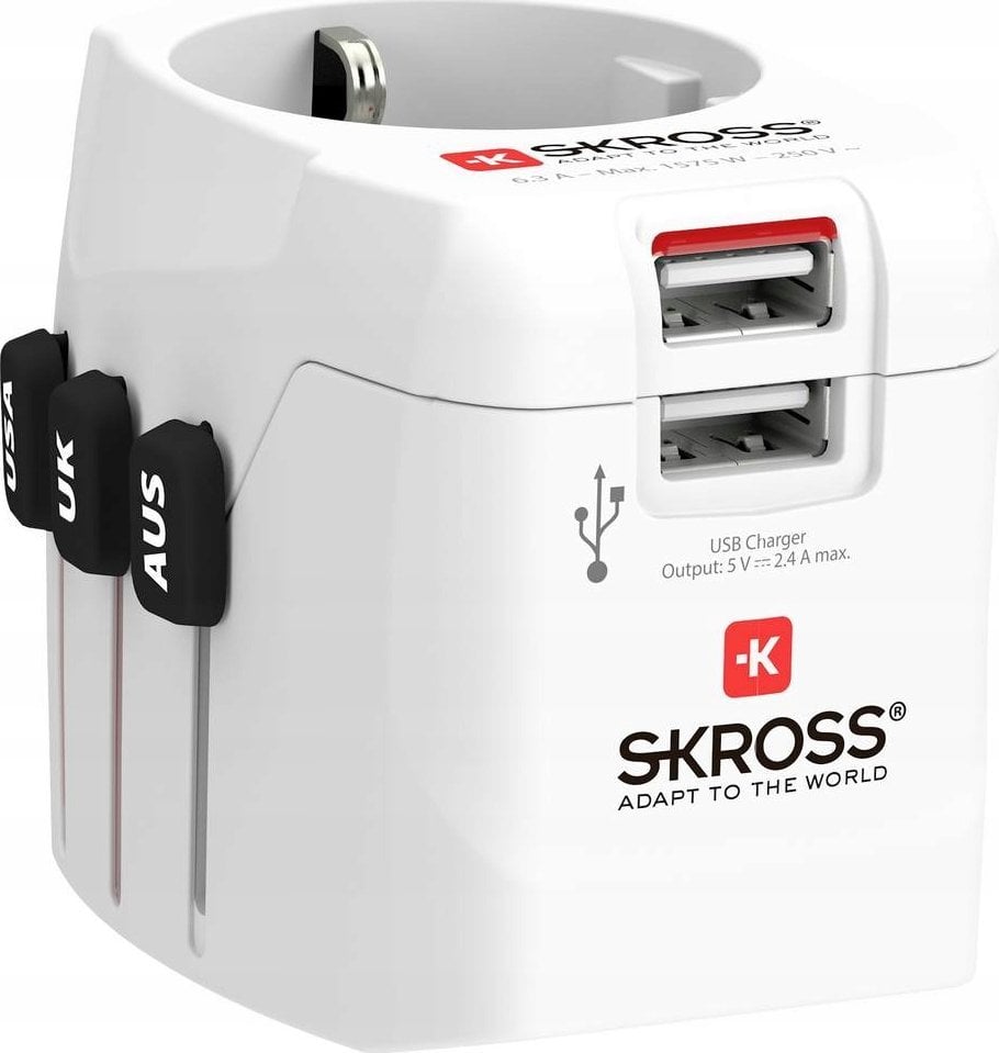 Skross Skross Pro Light USB World (2xA)