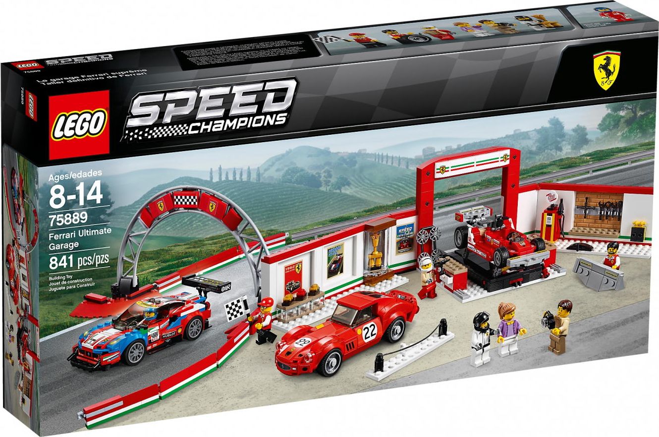 LEGO Speed Champions Rewelacyjny warsztat Ferrari (75889)
