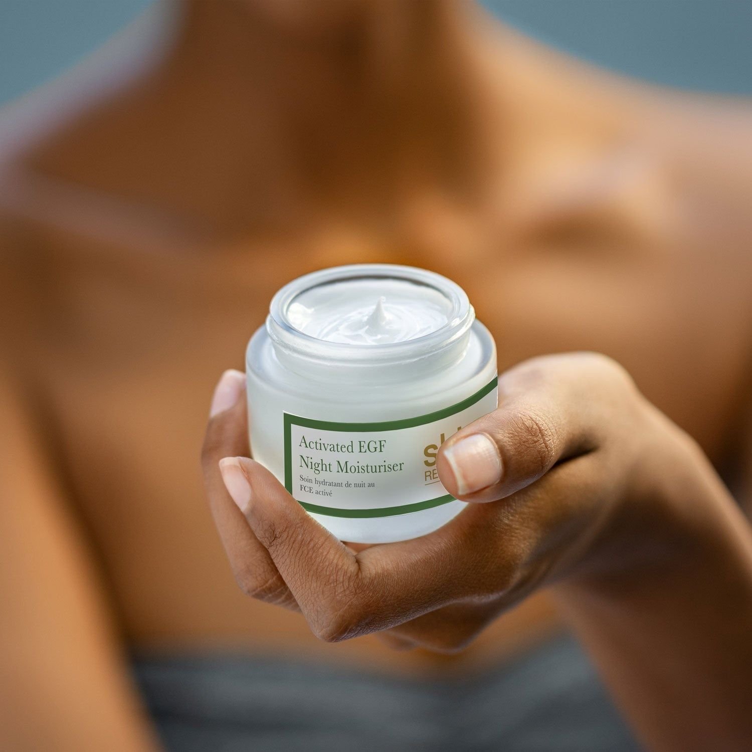 Skin Research, Advanced Epidermal Growth Factor, Hydrating, At Night, Cream, For Face, 50 ml For Women