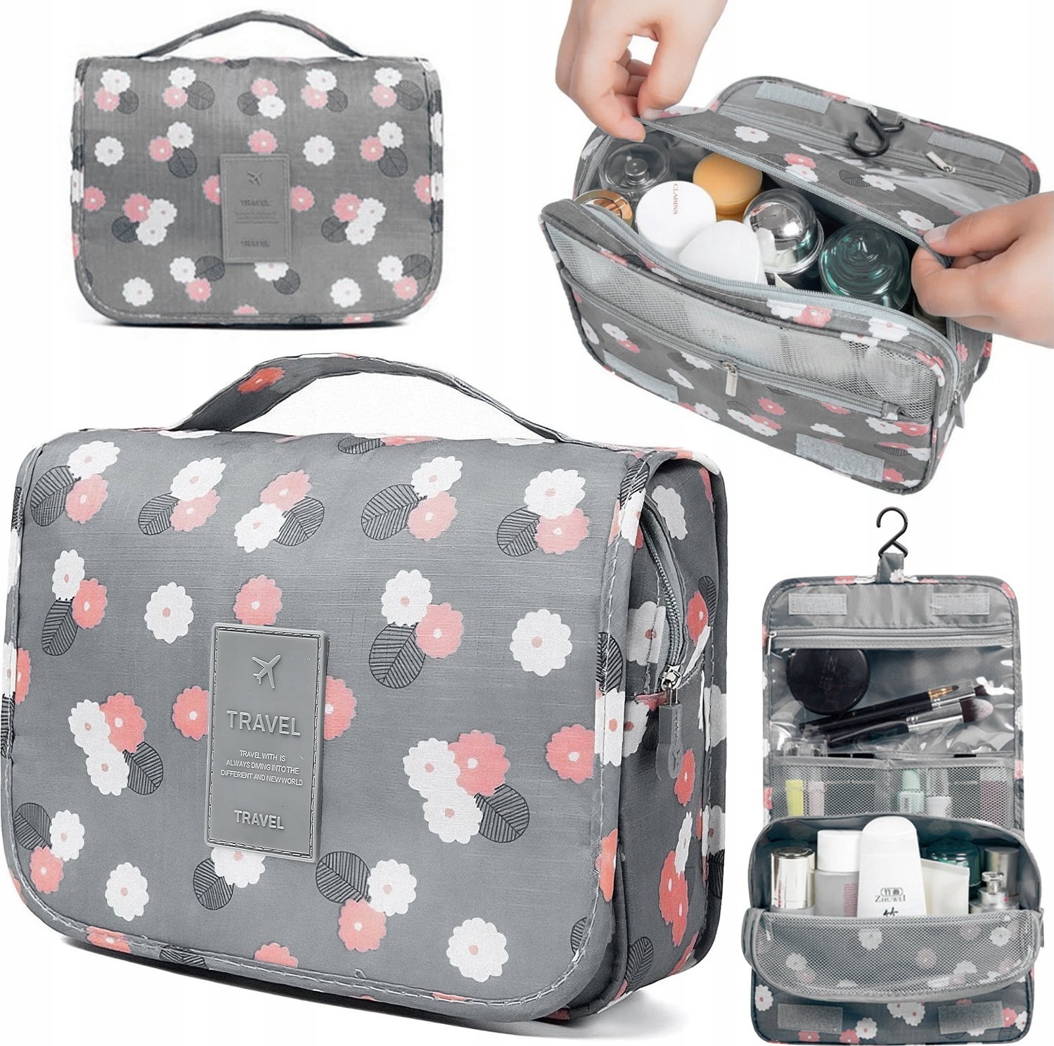 KOSMETYCZKA W KWIATY COSBAG-01