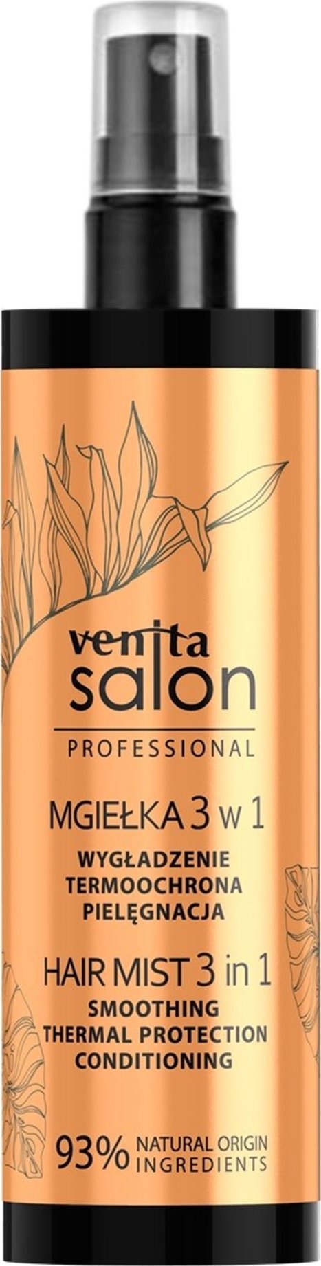 Venita VENITA SALON Mgiełka 3w1 Wygładzenie, termoochrona, pielęgnacja 200 ml