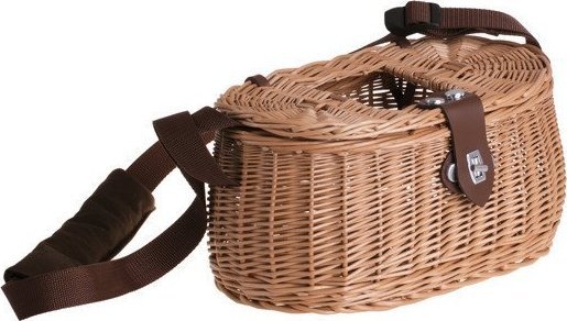 WickerPL Wiklinowy kosz piknikowy kosz rybacki 34x19 H16 cm