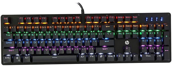 HP GK100F Mechanical Gaming Keyboard RGB / USB / ENG