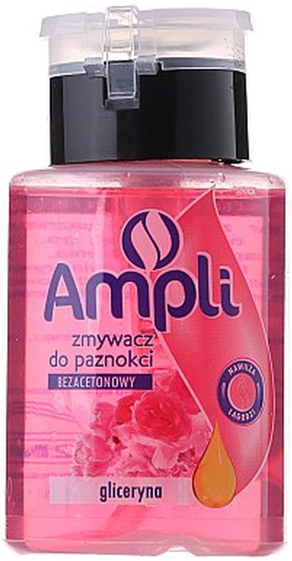 Ampli ZMYWACZ DO PAZNOKCI DOZOWNIK Z GLICERYNĄ 150ml