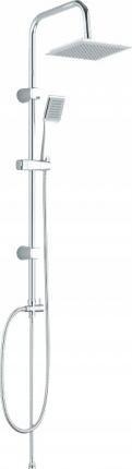 Zestaw prysznicowy Kuchinox Kolumna natryskowa prysznicowa kwadratowa Hiro chrom