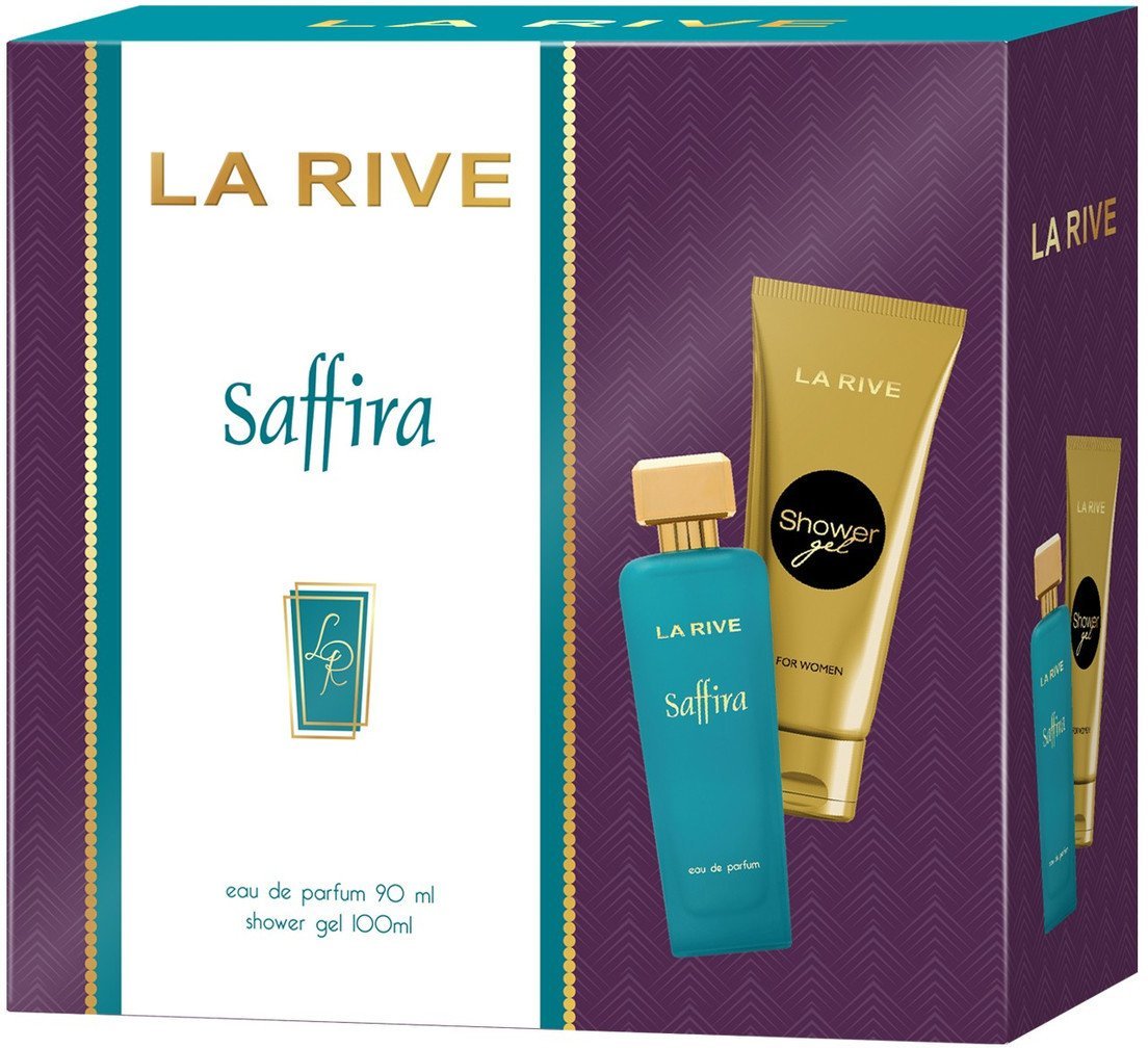 La Rive Saffira Zestaw Dla Kobiet Woda perfumowana I Żel Pod Prysznic 100ml