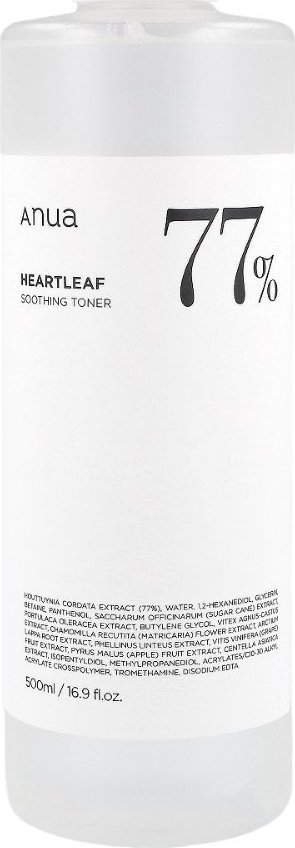 Anua Anua Kojący tonik Heartleaf 77% Soothing Toner - 500 ml