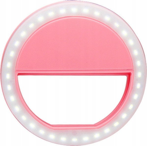 Lampa pierścieniowa SkinClear MINI LAMPA PIERŚCIENIOWA RING NA TELEFON Z KLIPSEM