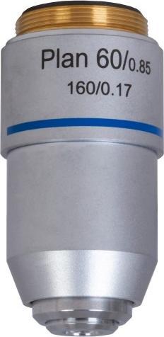 Mikroskop Levenhuk Obiektyw planarno-achromatyczny Levenhuk MED 60x