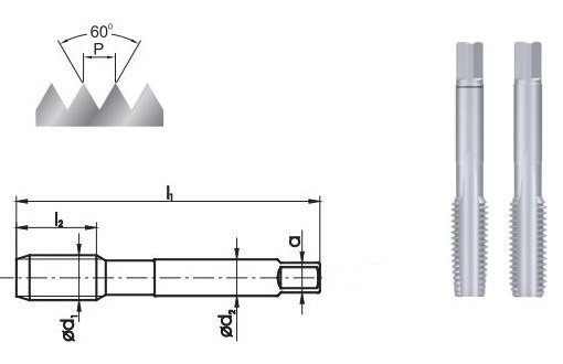 Fanar Gwintownik ręczny M3 2szt. (A1-120001-0030)