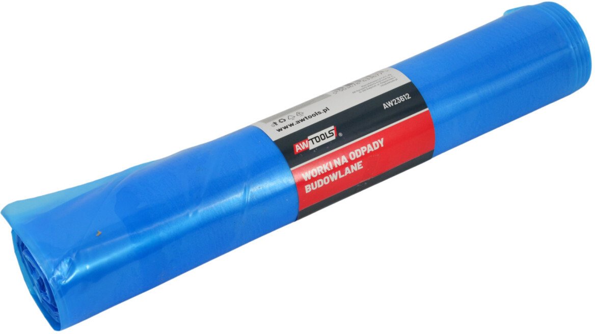 AWTOOLS WORKI NA ODPADY BUDOWLANE 120l 60µ 10szt.