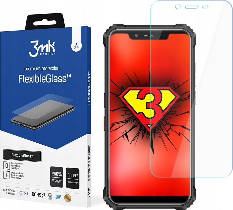 3MK 3mk hybridní sklo FlexibleGlass pro Oukitel WP9