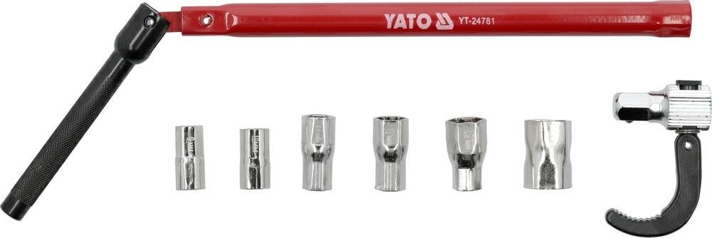 Yato YATO KLUCZ ŁAMANY DO INSTALACJI ARMATURY 8w1