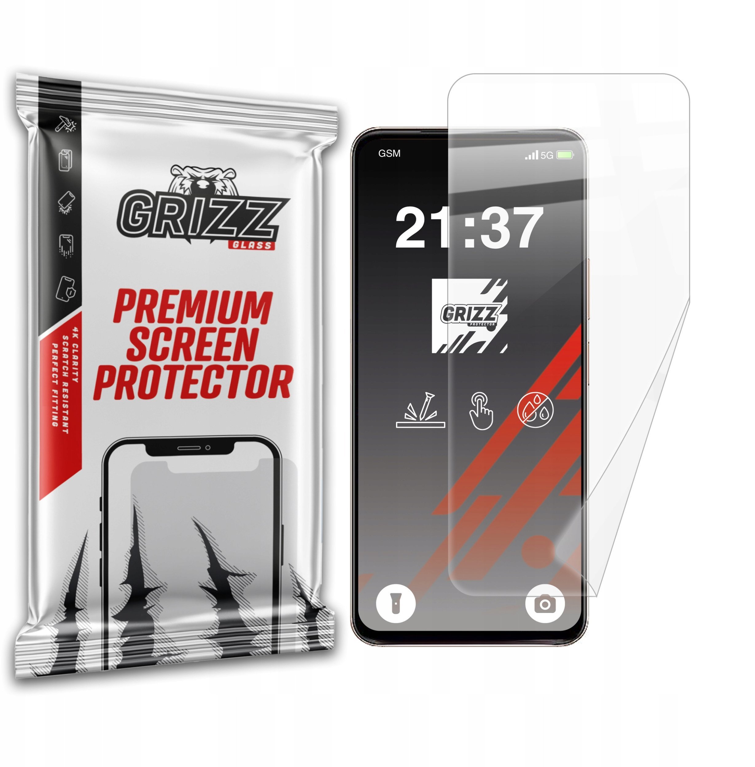 Folia ceramiczna GrizzGlass CeramicFilm do Vivo Y37 Pro