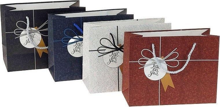 Torebka prezentowa 23x18x10cm MIX