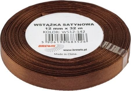 BREWIS Wstążka satynowa BREWIS 12mm/32m kolor 142 Brewis