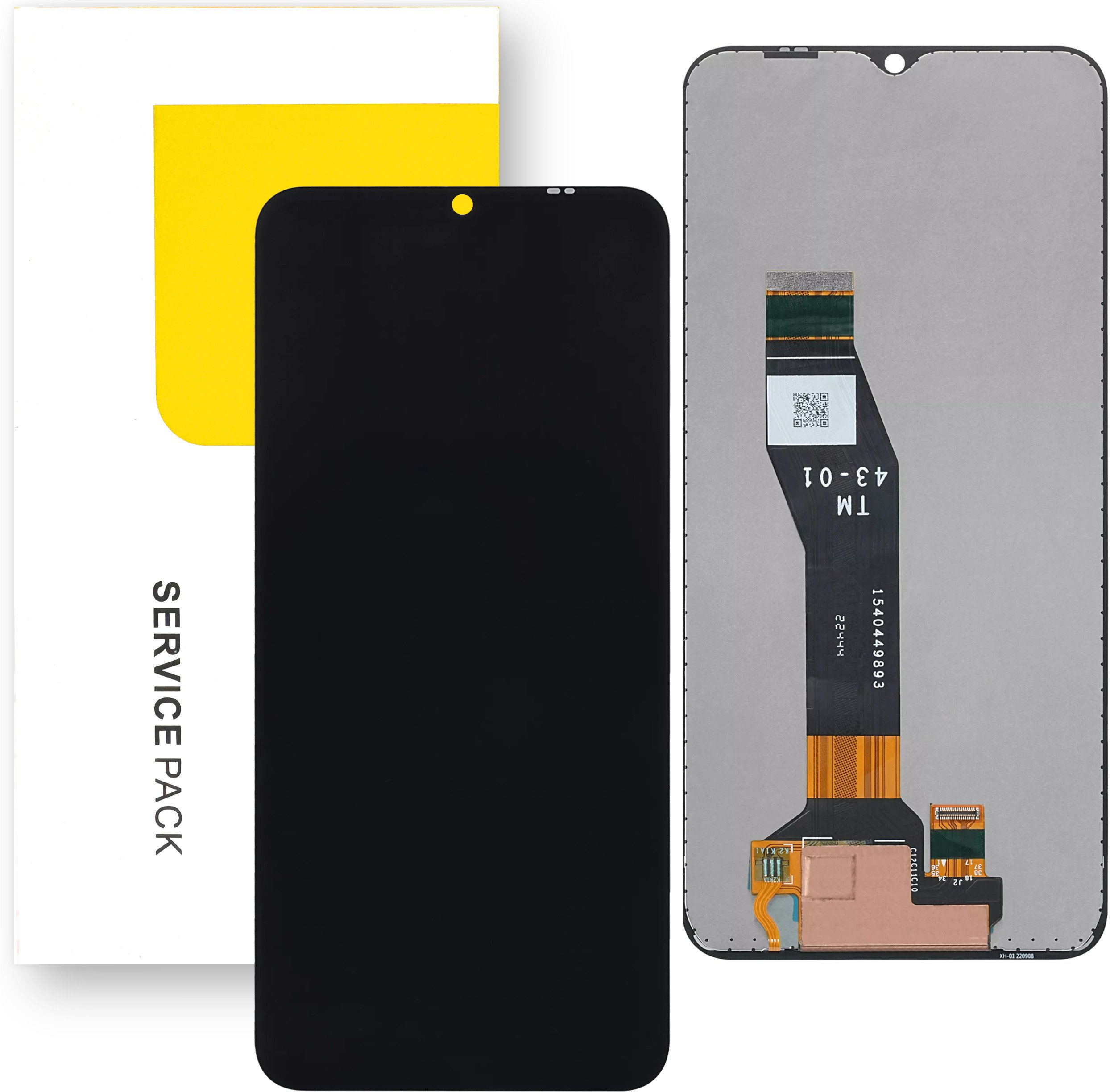 Wyświetlacz do Motorola Moto E13 Service Pack LCD Ekran Oryginał Mobilepart