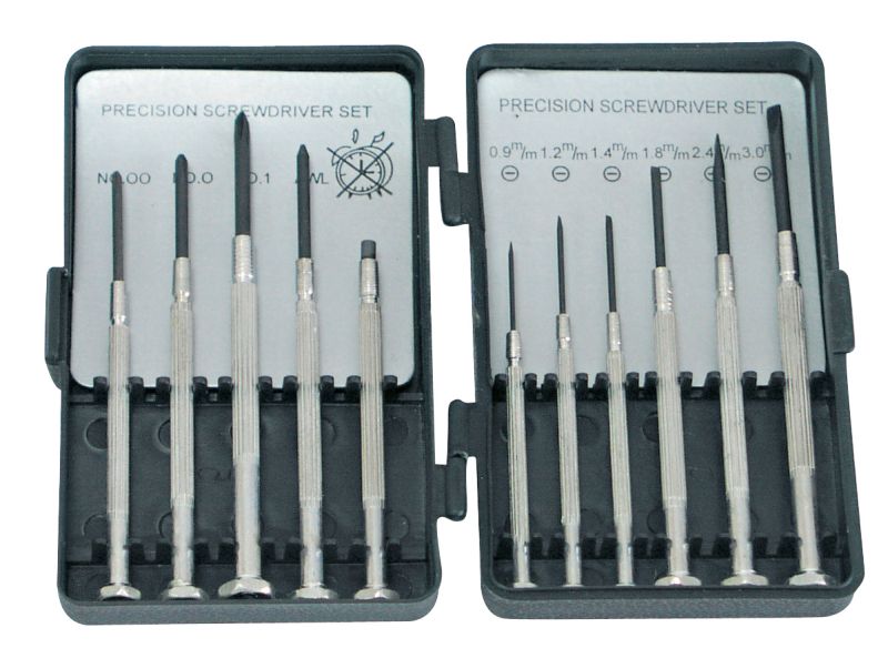 Mega Wkrętaki zegarmistrzowskie 11 elementów (10221)