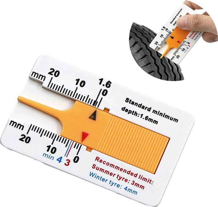ER4 MIERNIK MIARKA GŁĘBOKOŚCI WYSOKOŚCI BIEŻNIKA OPON