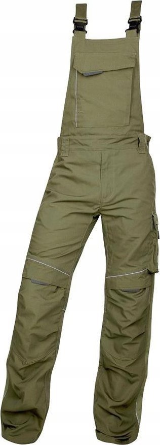Ardon ARDON URBAN+ - Spodnie ogrodniczki ARDONURBAN+ khaki skrócone - khaki H6454 M
