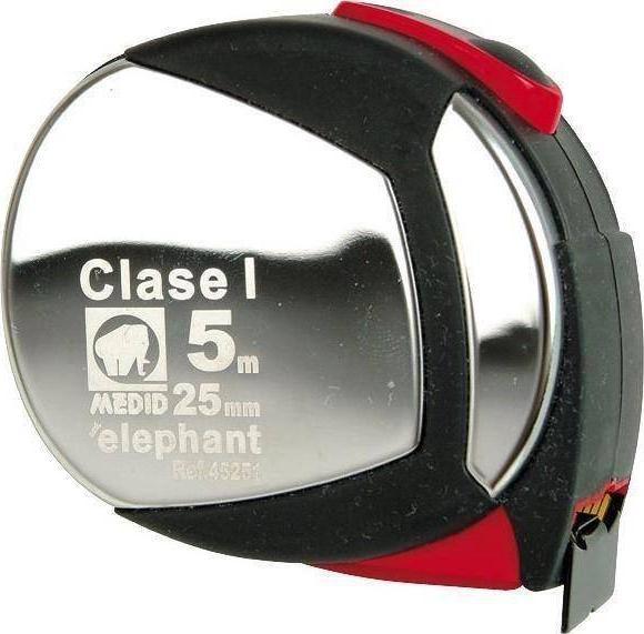 Medid MEDID Miara Miarka Metrówka Zwijana z Klipsem 5m / 3m Stal Nierdzewna INOX