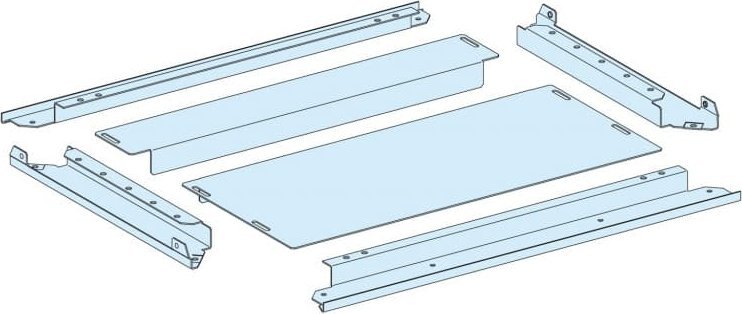 Schneider Electric Płyta dławicowa 2-częściowa IP30 W650 D400 LVS08496