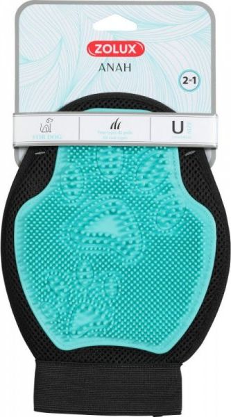 Zolux ZOLUX ANAH Dwustronna rękawica do pielęgnacji 2 w 3