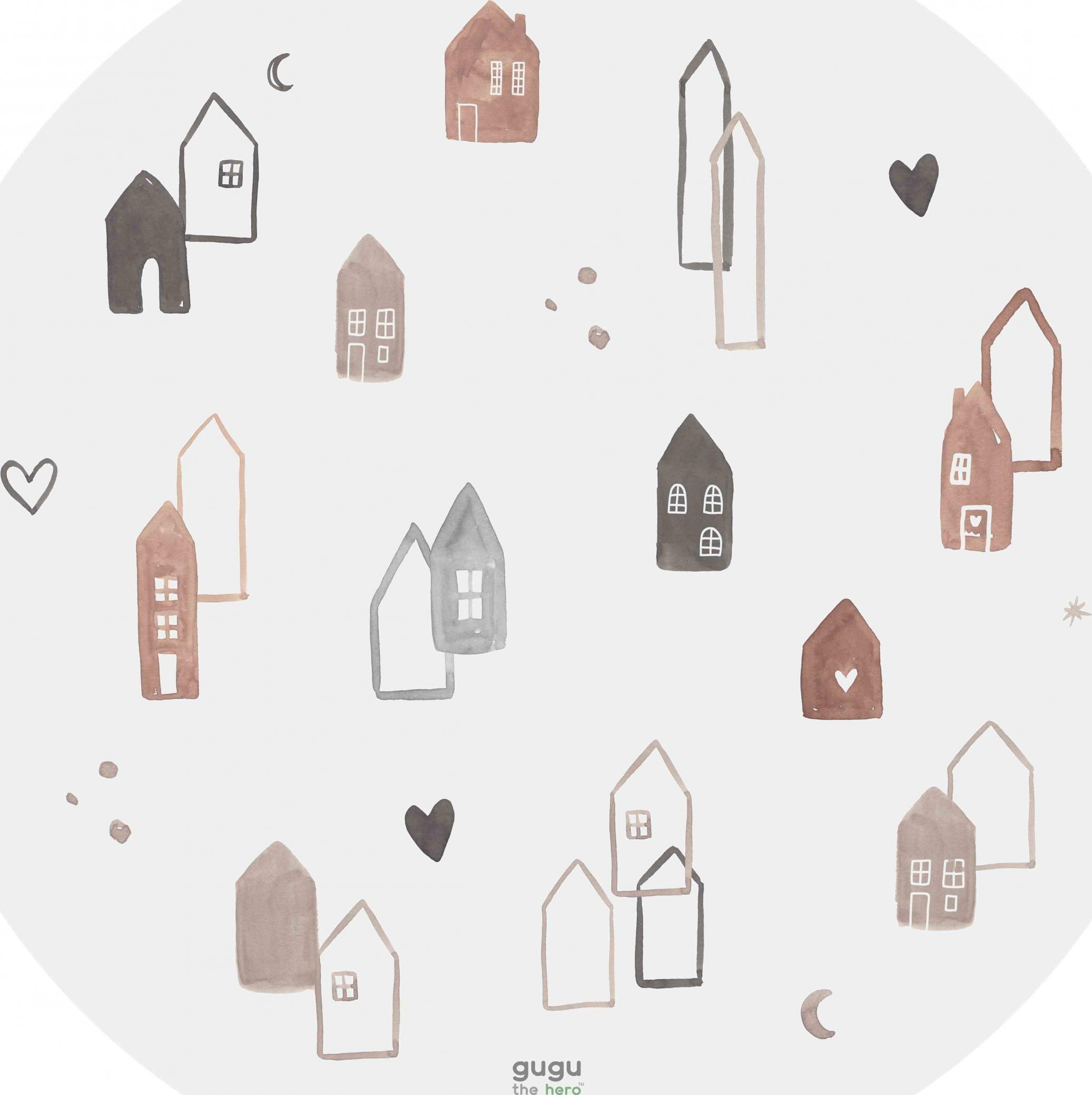 Gugu the hero Mata kauczukowa Scandi Town Circle