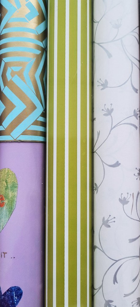 Zestaw ozdobny do pakowania prezentów 57cmx2m NR.4