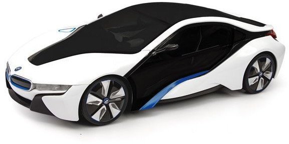 BMW I8 R/C skala1:24 Rastar 48400 samochód sterowany biały