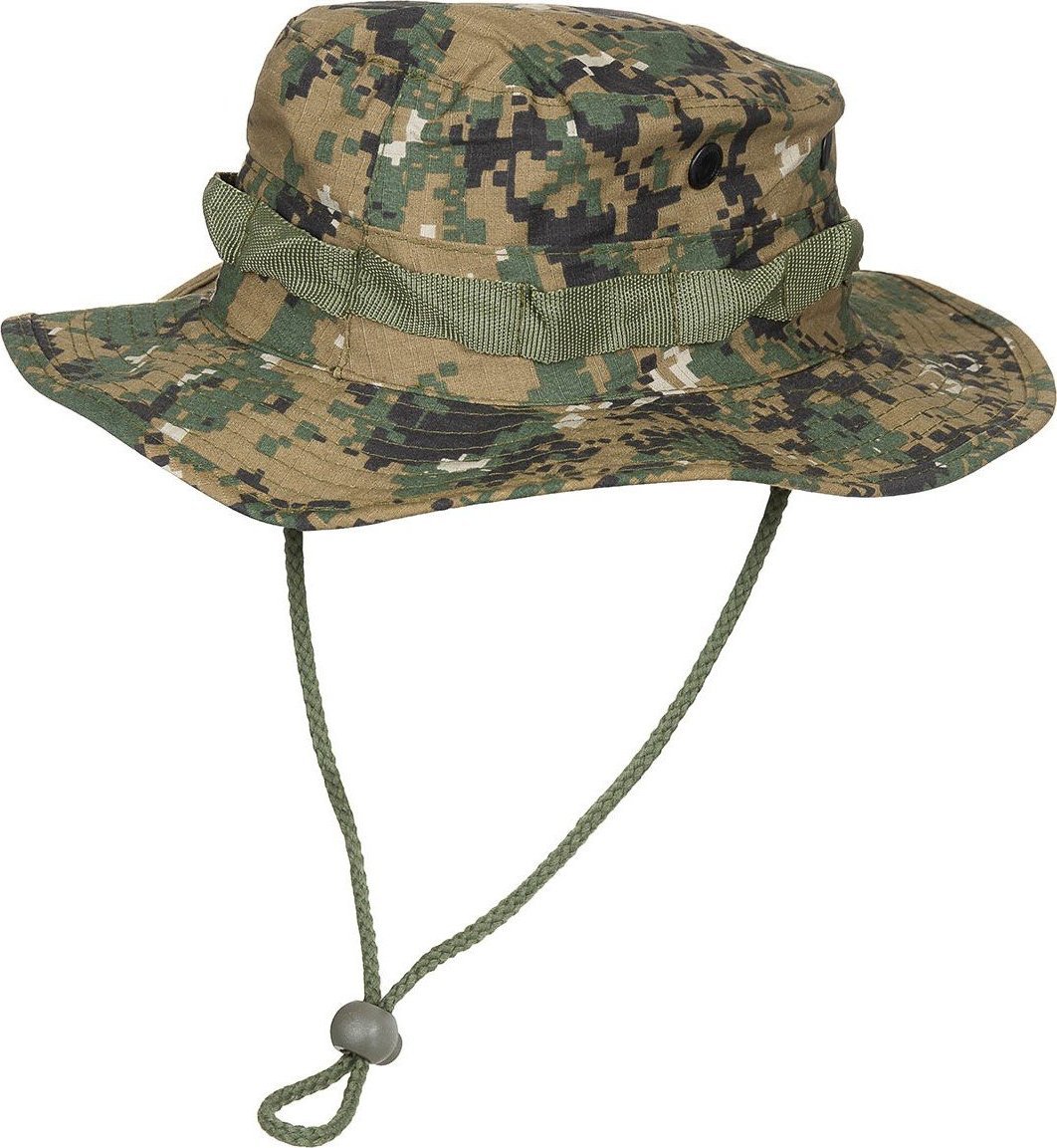MFH KAPELUSZ US GL BUSH WZMACNIANY DIGITAL WOODLAND S