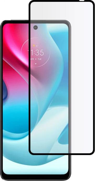 Braders Szkło Hartowane Pełne z Ramką do Motorola Moto G60S