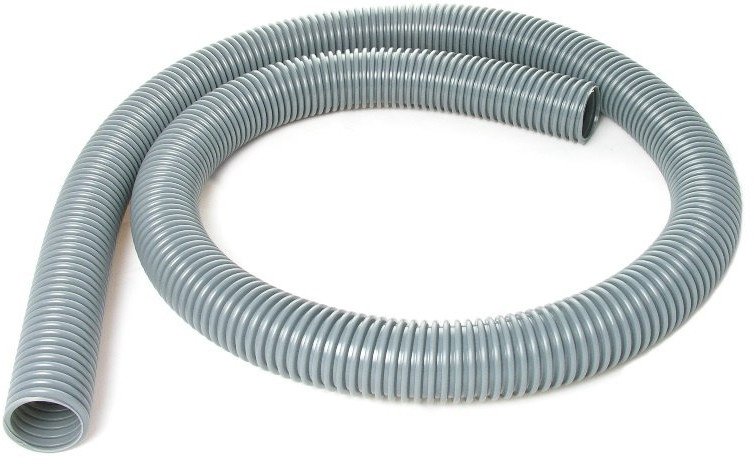 Wąż rura do odkurzacza uniwersalny elastyczny wymienny 32mm 1.5m szary