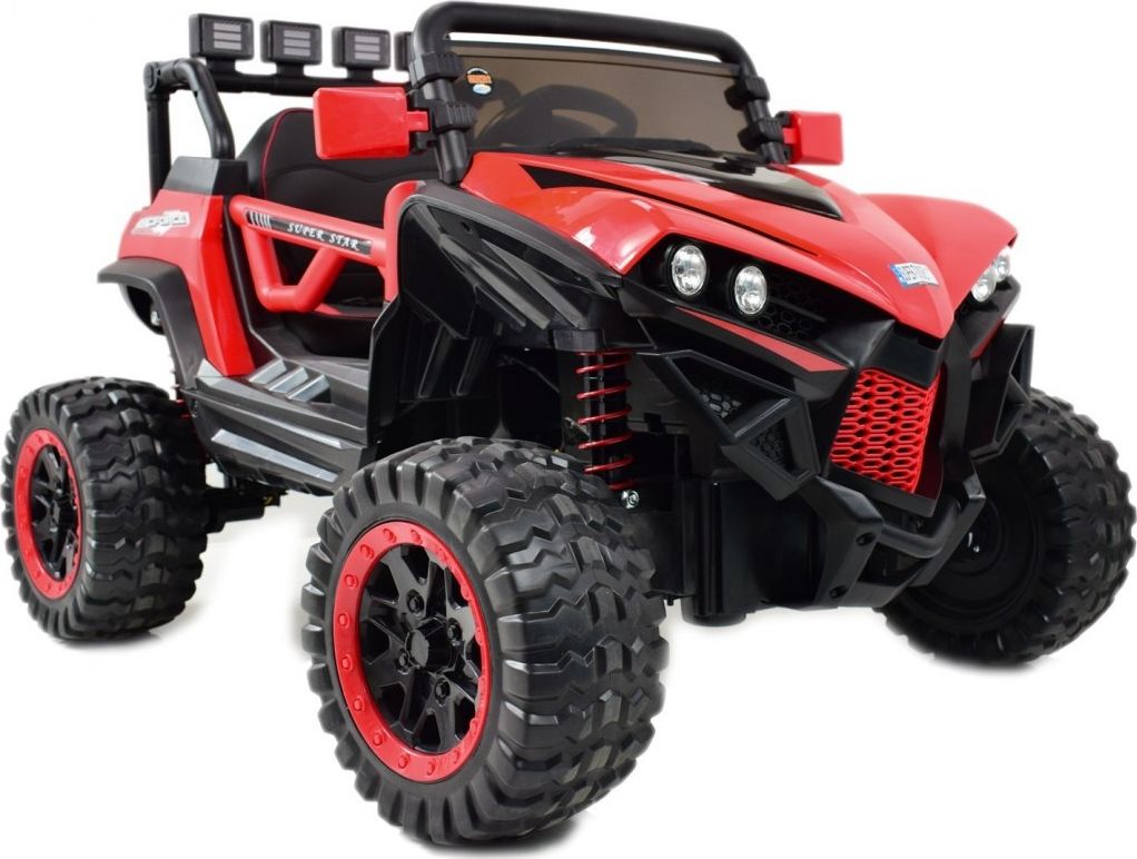 Super Toys MEGA AUTO CFORCE 4X4 , METALOWE AMORTYZATORY, FUNKCJA BUJANIA, KLIMATYZACJA MIĘKKIE KOŁA EVA, MIĘKKIE SIEDZENIE FULL OPCJA /XJL588 uniwersa