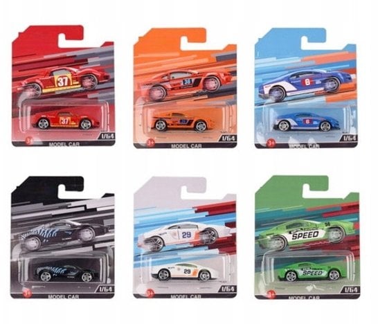 Pojazd auto metalowe na blistrze