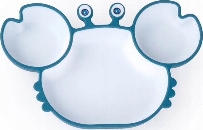 Teka Talerz krab premium turkusowo-biały