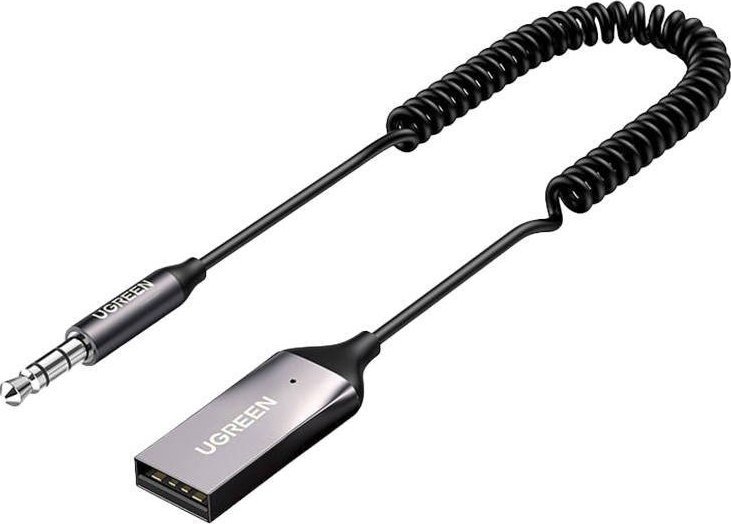 Adapter bluetooth Ugreen Odbiornik samochodowy Bluetooth 70601B (szary)