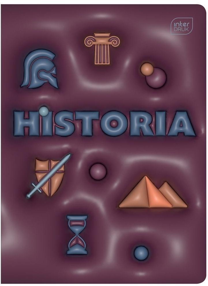 Zeszyt A5/60K kratka Historia +pig.wiedzy (10szt)