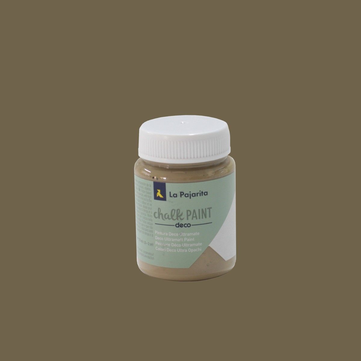 La Pajarita Farba Kredowa 75 ml Brązowy Eiffel
