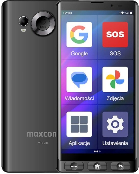 Smartfon Maxcom MS601 4/64GB Czarny