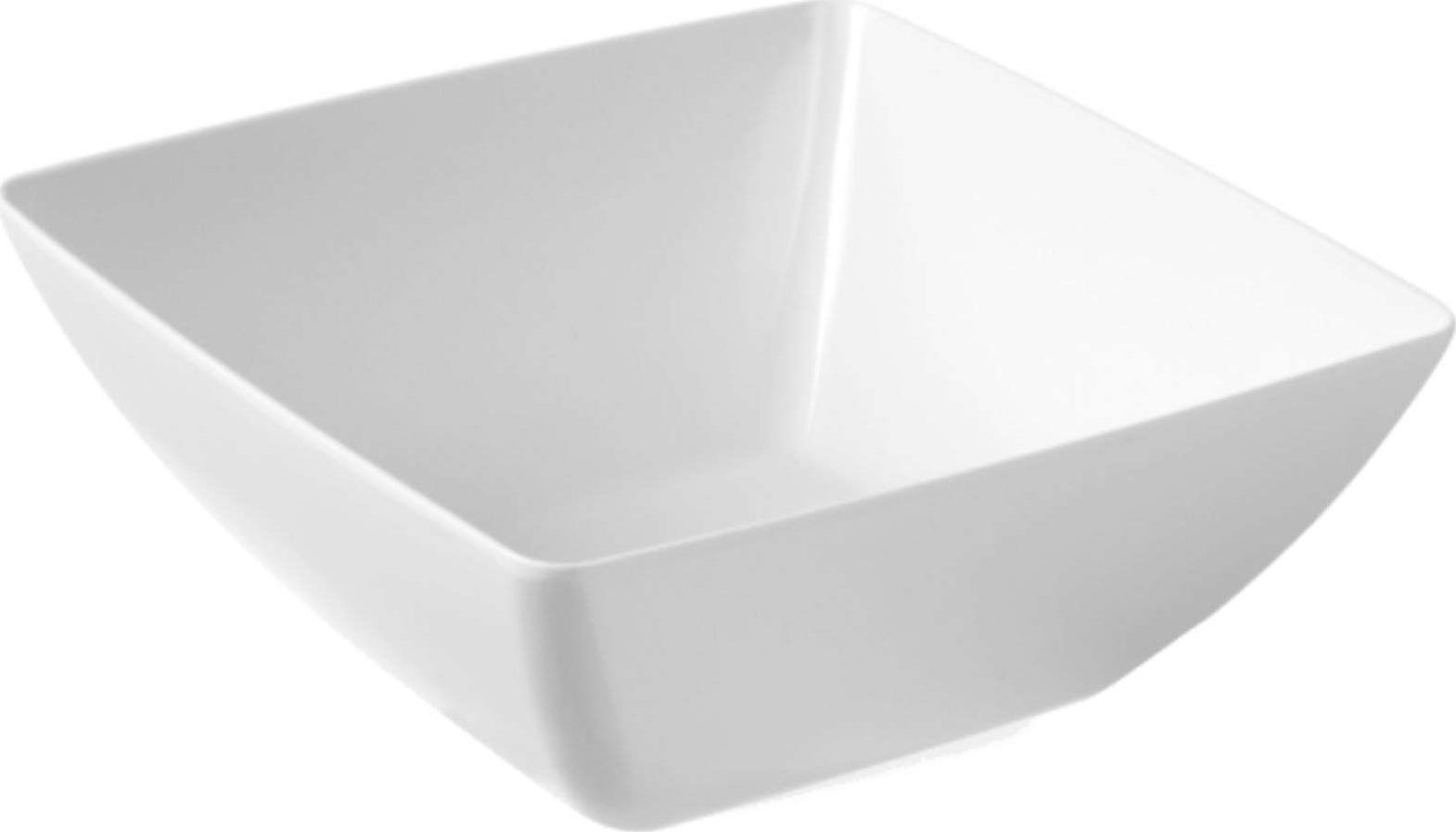 Hendi Miska kwadratowa z melaminy do żywności biała 27x27cm Miska kwadratowa z melaminy do żywności biała 27x27cm