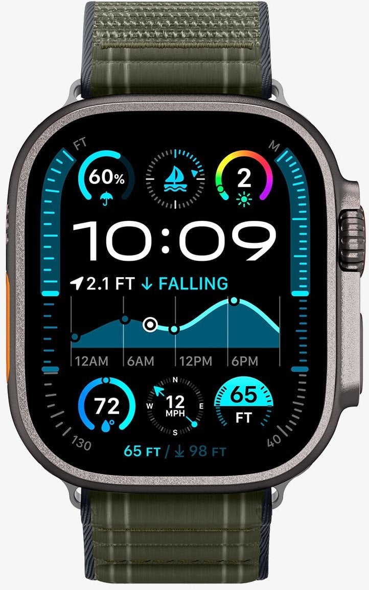 Pasek Spigen WBF0 Band Apple Watch 8 / 9 / 10 / 11 / Se / Ultra (44 / 45 / 46 / 49 Mm) Green